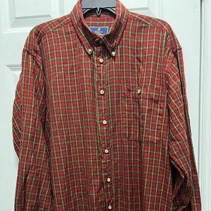 Beretta large plaid long sleeve shirt